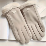Plush Lined Touchscreen Winter Gloves