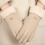 Plush Lined Touchscreen Winter Gloves