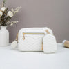 Quilted crossbody bag with mini pouch - view 7