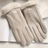 Plush Lined Touchscreen Winter Gloves