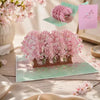 Pop-up flower bouquet card - view 7